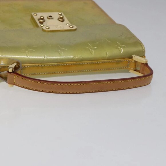 LOUIS VUITTON Monogram Vernis Spring Street Hand Bag Gris M91029 LV Auth 116696 - Picture 8 of 16